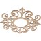 Ekena Millwork Dijon Wood Fretwork Pierced Ceiling Medallion, Alder, 24"OD x 7 3/4"ID x 3/8"T CMWP24X24X0375DIAL - alternate 2